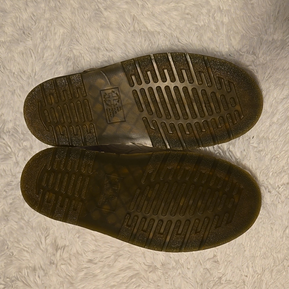 NWOT DR. MARTENS ISHAM DARK TAN SIZE 11 - Picture 9 of 14